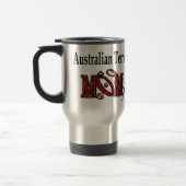 Australische Terrier Dog MOM Reisbeker (Links)