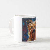 Australische Terrier - Dog Portrait Koffiemok (Voorkant links)