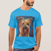Australische Terrier - Dog Portrait T-shirt (Voorkant)