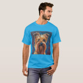 Australische Terrier - Dog Portrait T-shirt (Voorkant volledig)
