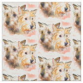 Australische terrier fabric stof (Swatch)