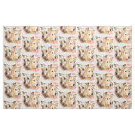 Australische terrier fabric stof