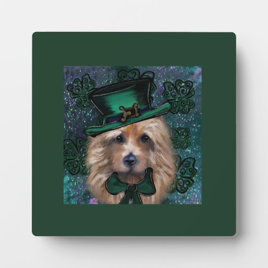 Australische Terrier Fotoplaat (Voorkant)