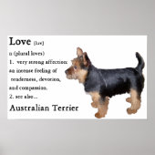 Australische terrier Gifts Poster (Voorkant)