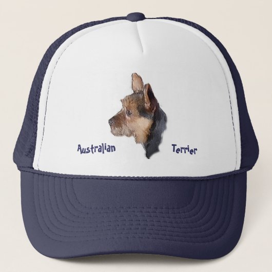 Australische terrier Gifts Trucker Pet (Voorkant)