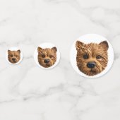 Australische Terriër Hond 3D Geïnspireerd Confetti (Voorkanten)