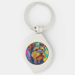 Australische Terrier hond Sleutelhanger