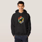 Australische Terriër Hond Vintage Ontwerp Hoodie (Voorkant volledig)