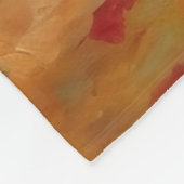 Australische Terriër in de herfst laat Herfst insp Fleece Deken (Hoek)