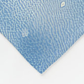 Australische Terriër in Sledge Laat het Sneeuw Ker Fleece Deken (Hoek)