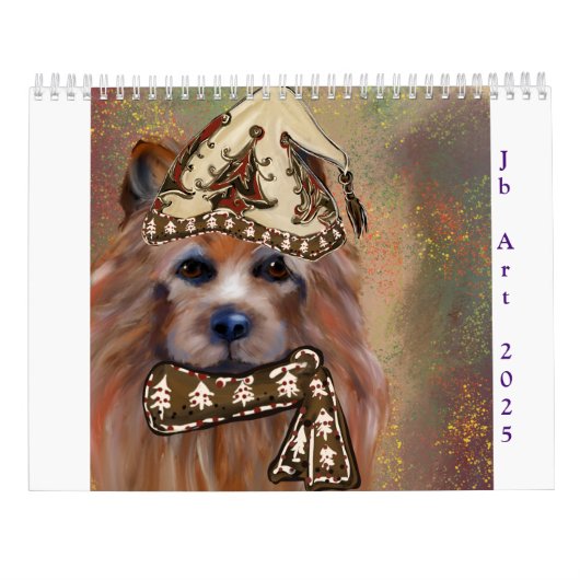 AUSTRALISCHE TERRIËR KALENDER (Achterkant)