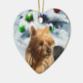 Australische Terrier Kerstcadeaus Ornamenten (Links)