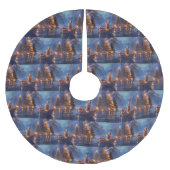 Australische Terriër Kerstvakantie Kerstboom Rok (Voorkant)