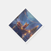 Australische Terriër Kerstvakantie Servet (Hoek)