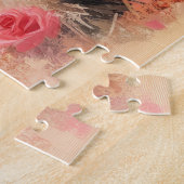 Australische Terriër met Rozen - Valentijnsdag Legpuzzel (Zijkant)