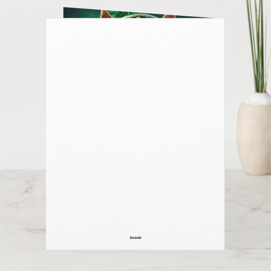 Australische Terrier motor St. Patrick's Day Kaart (Achterkant)