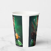 Australische Terrier motor St. Patrick's Day Papieren Bekers (Rechts)