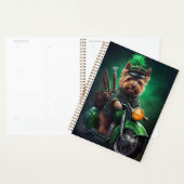 Australische Terrier motor St. Patrick's Day Planner (Display)