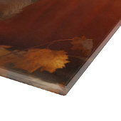 Australische Terrier Puppy Herfst Delight Pompoen Snijplank (Hoek)