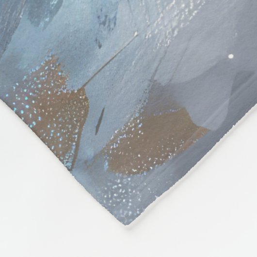 Australische Terrier Riding Motorfiets Kerstmis Fleece Deken (Hoek)