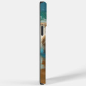 Australische Terrier Strand Surfen Schilderij Case-Mate iPhone Case (Achterkant / Rechts)