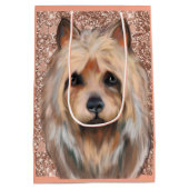 AUSTRALISCHE TERRIER T-shirt Medium Cadeauzakje (Achterkant)