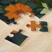 Australische Terrier Tuin Bloei Kunst Legpuzzel (Zijkant)