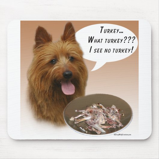 Australische Terrier Turkije Muismat (Voorkant)