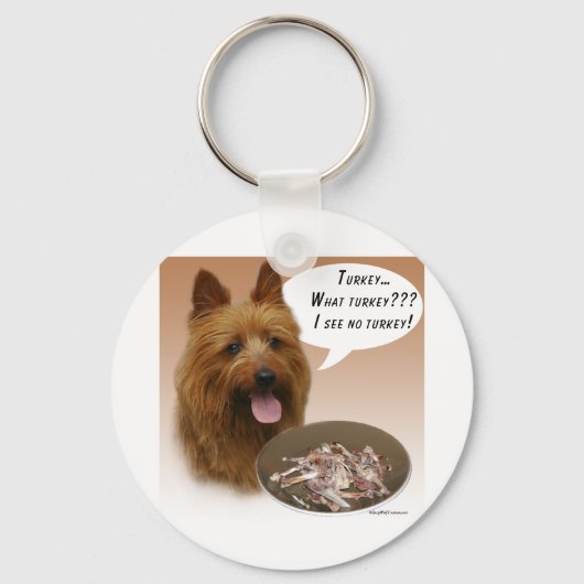 Australische Terrier Turkije Sleutelhanger (Voorkant)