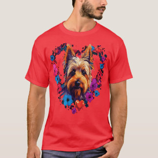 Australische Terrier Valentijnsdag T-shirt