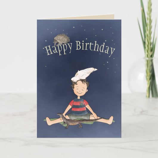 Australische Themed Kaart 1 (Voorkant)