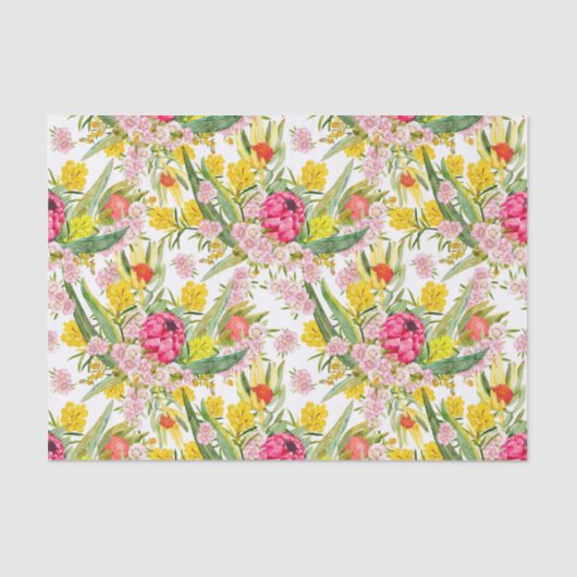 Australische tropische zomer tissuepapier (Voorkant)