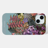 Australische tropische zomerbloemen Case-Mate iPhone case (Achterkant (horizontaal))