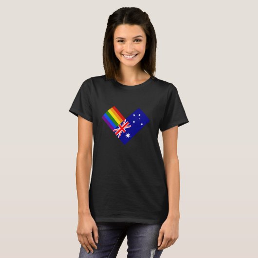 Australische trots t-shirt (Voorkant volledig)
