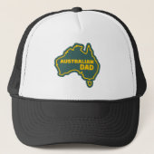 Australische vader - Aussie Fathers Day Trucker Pet (Voorkant)