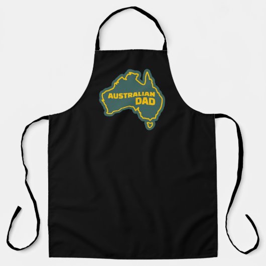 Australische vader - Vaderdag Schort (Voorkant)