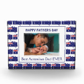 Australische Vaderdag | VLAG VAN AUSTRALIË Fotoblokken (Voorkant)