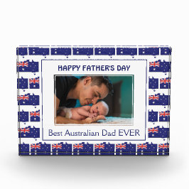 Australische Vaderdag | VLAG VAN AUSTRALIË Fotoblokken