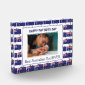 Australische Vaderdag | VLAG VAN AUSTRALIË Fotoblokken (Links)