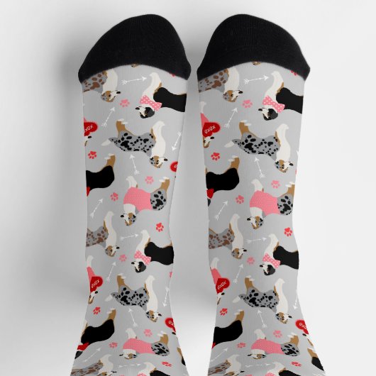 Australische Valentijn Shepherd Sokken (Top)
