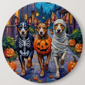 Australische vee hocus pocus op Halloween Ronde Button 6,0 Cm (Voorkant)