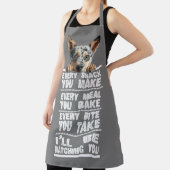 Australische vee hond elke snack die je maakt schort (Insitu)