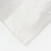 Australische vee Hond in Sneeuw Kerstmis Fleece Deken (Hoek)