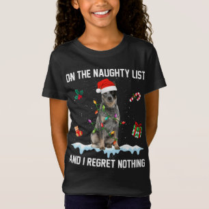 Australische vee hond ondeugende lijst en ik betre t-shirt
