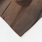 Australische vee pompoenen Halloween eng Fleece Deken (Hoek)