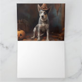 Australische vee pompoenen Halloween eng Kaart (Binnen)