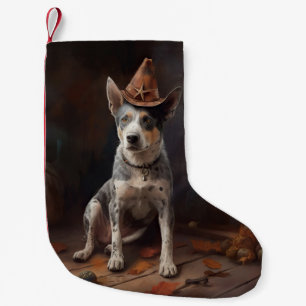 Australische vee pompoenen Halloween eng Kleine Kerstsok