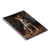 Australische vee pompoenen Halloween eng Notitieboek (Rechterzijde)