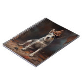 Australische vee pompoenen Halloween eng Notitieboek (Linkerzijde)