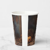 Australische vee pompoenen Halloween eng Papieren Bekers (Links)